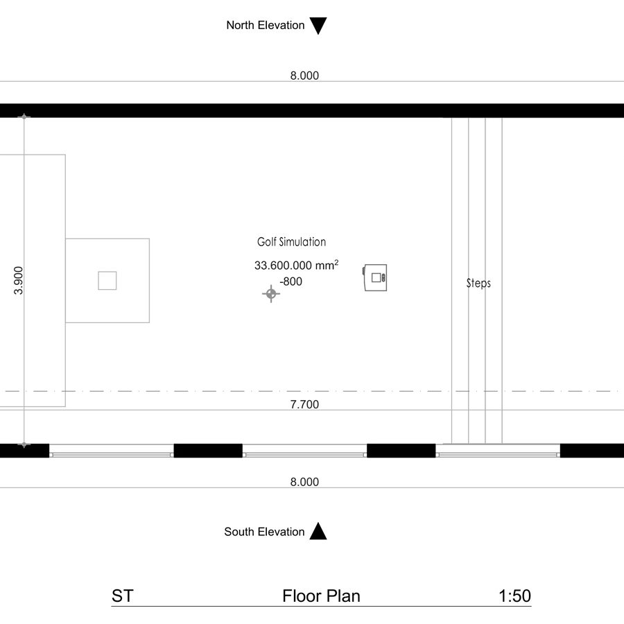 Golf Simulator Cabins Glass House Concept Design