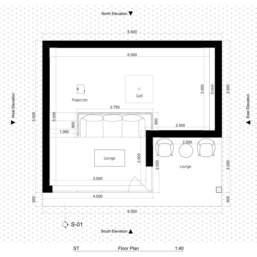 Golf Simulator Cabins Tee Room Concept Design