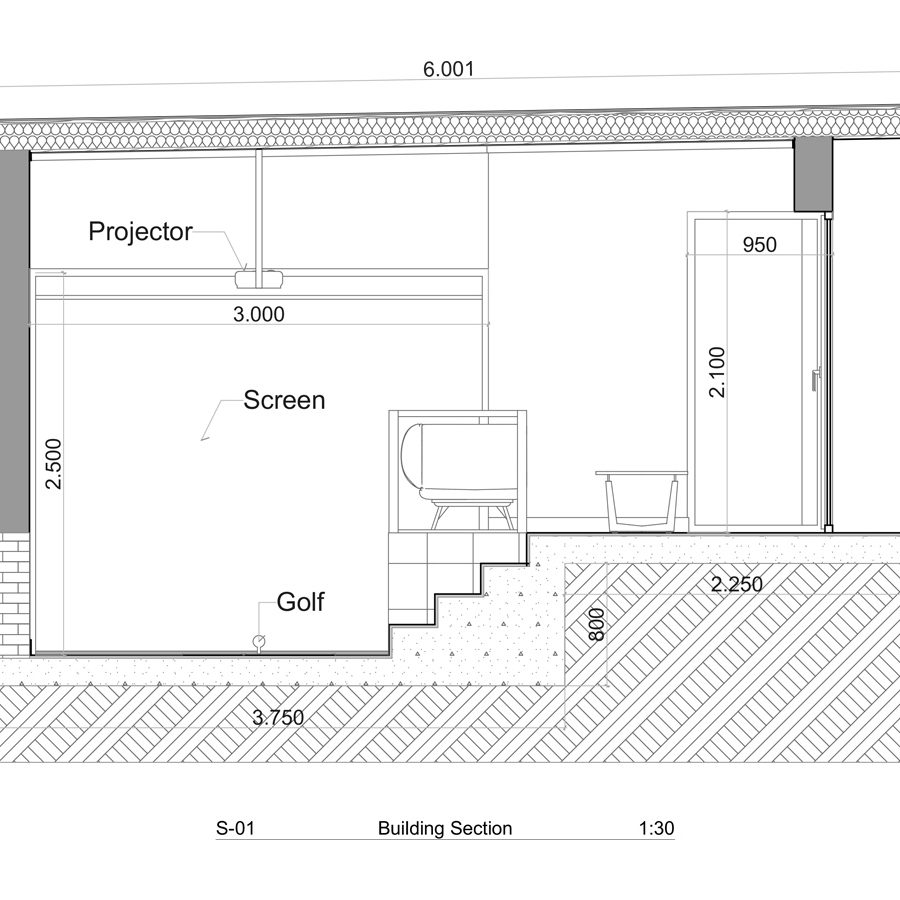 Golf Simulator Cabins Tee Room Concept Design